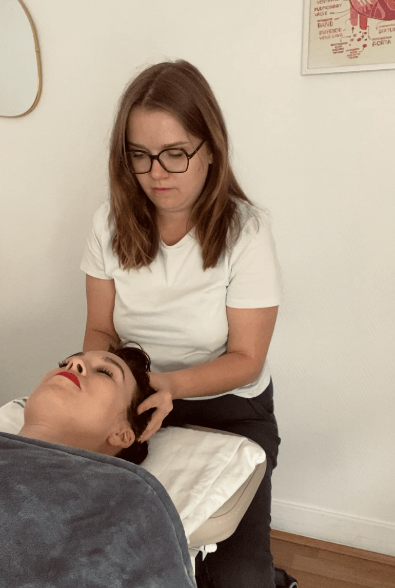 massage crâne et visage