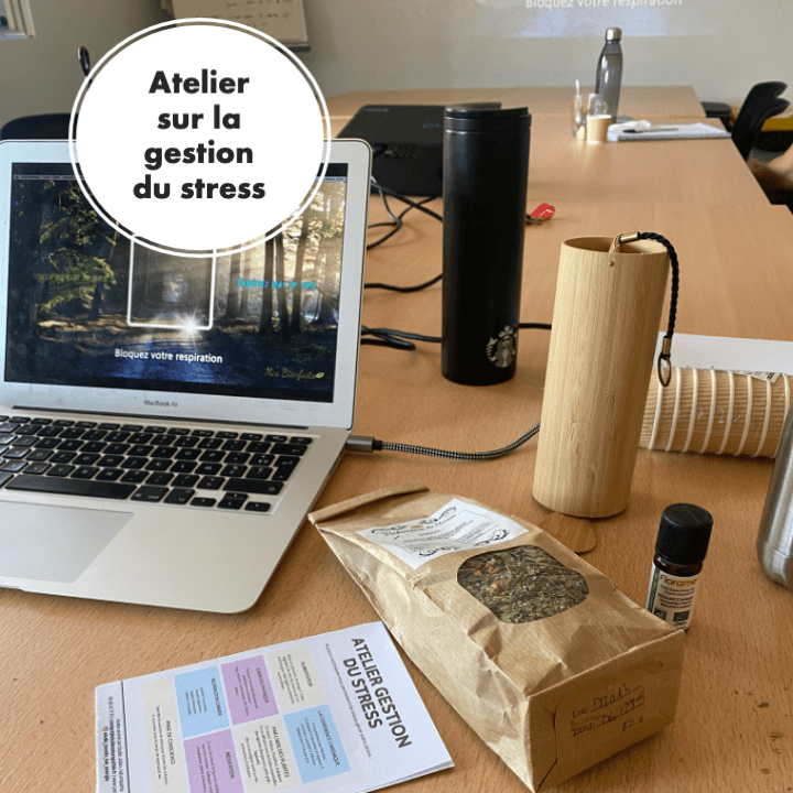 atelier en entreprise gestion du stress plantes relaxation respiration
