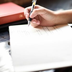 séance bilan de vitalité naturopathie prise de note